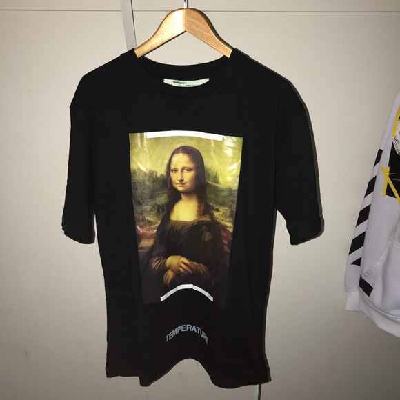 maglia off white mona lisa